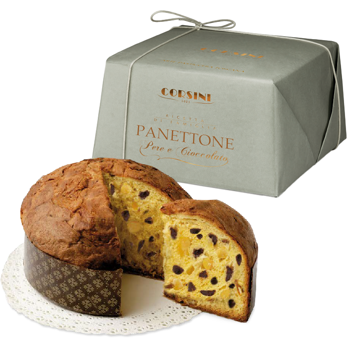 Panettone Pere e Cioccolato